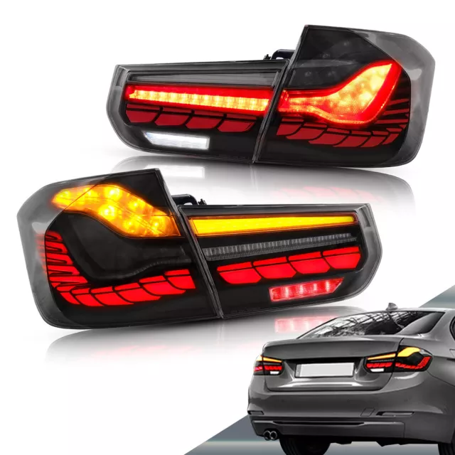 VLAND LED Tail Lights For BMW 3 Series F30 F35 F80 Sedan 2012-2018 M3 LH&RH