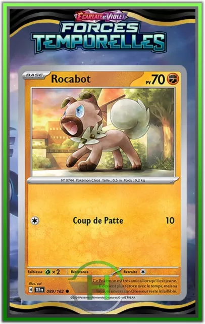 Rocabot - EV5:Forces Temporelles - 089/162 - Carte Pokémon Française Neuve