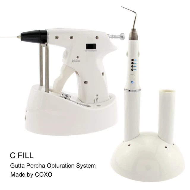 COXO Dental Endodontic Gutta Percha Obturation System Cordless C Fill Pen & Gun