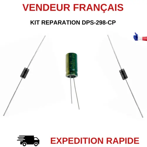 Kit Reparation Dps-298-Cp-2A / Dps-298-Cp-4A Alimentation Tv Philips Sr260