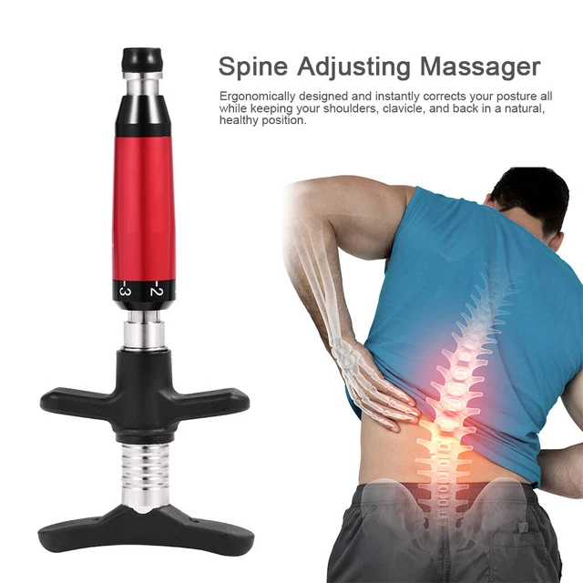 6 Levels Manual Chiropractic Adjusting Tool Spine Correction no Massager Head