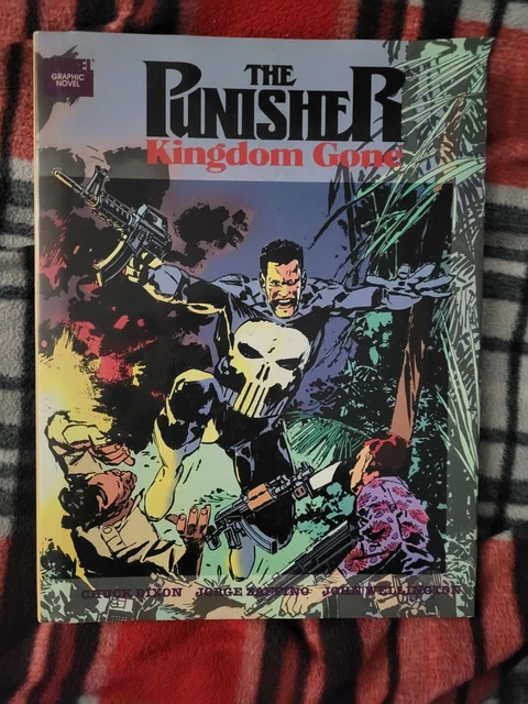Punisher Kingdom Come Vintage Marvel Comics Hardcover HC Graphic Novel Frank...