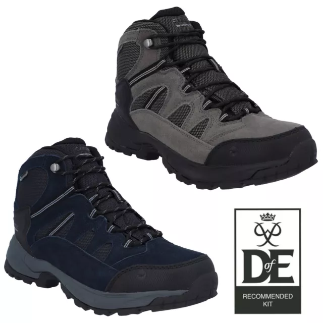Mens Waterproof Walking Boots Hi-Tec Bandera Lite Lace Up Trail Shoes UK6-15