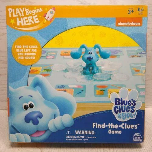 BLUE’S CLUES & You FindTheClues Matching Board Game Brand New 24