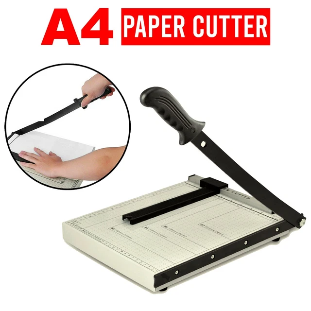 OFFICE PROFESSIONAL A4 Paper Cutter Guillotine Trimmer Machine Safety