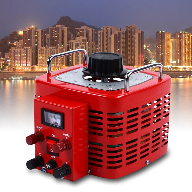 110V Transformer Variac Variable AC Voltage Regulator Metered 3000w 30Amp Auto