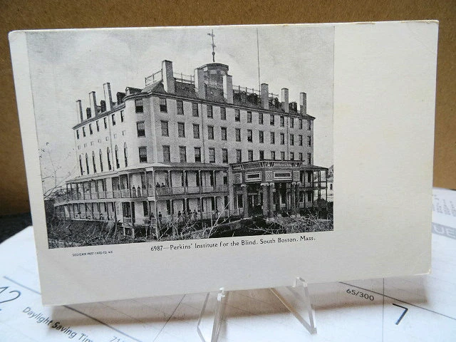 1905 Postcard Perkin's Institute for Blind, South Boston, Massachusetts MA