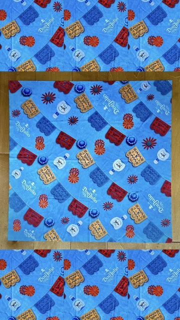 Don Julio Tequila Silk 22x22” Bandana/Scarf Brand New LIMITED Cinco DE Mayo