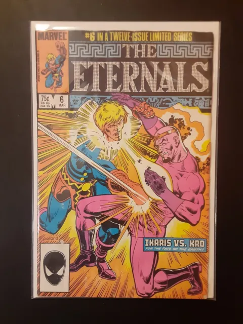 The Eternals #6 Comic Marvel Comics Direct Edition Vintage 1986