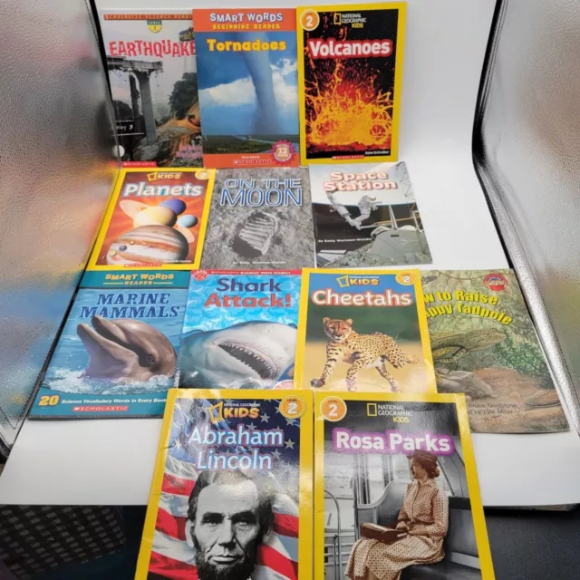 National Geographic Kids Huge Lot of LEVEL 2 Leveled Readers Non Fiction - RB010