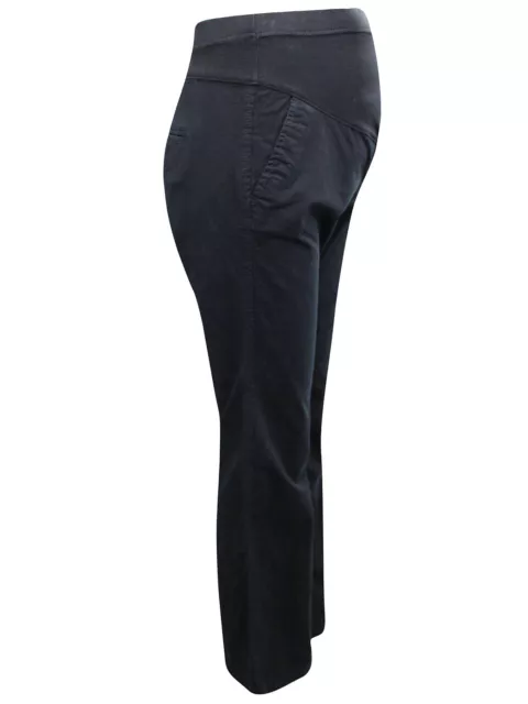 Gap Maternity Black Over Bump Bootcut Chino Trousers Size 4 6 8 10 New 343 3