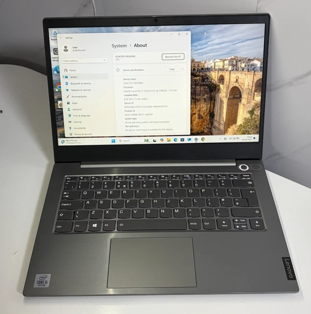 Lenovo ThinkBook 14-IIL 20SL 8G 256GB i5 ThinkBook 6ヶ月保証