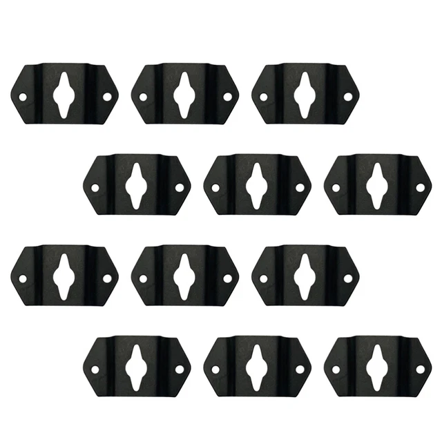 20 PCS SPEAKER Wall Mount Clamp Small Hook Hanger Connector Plate £13.
