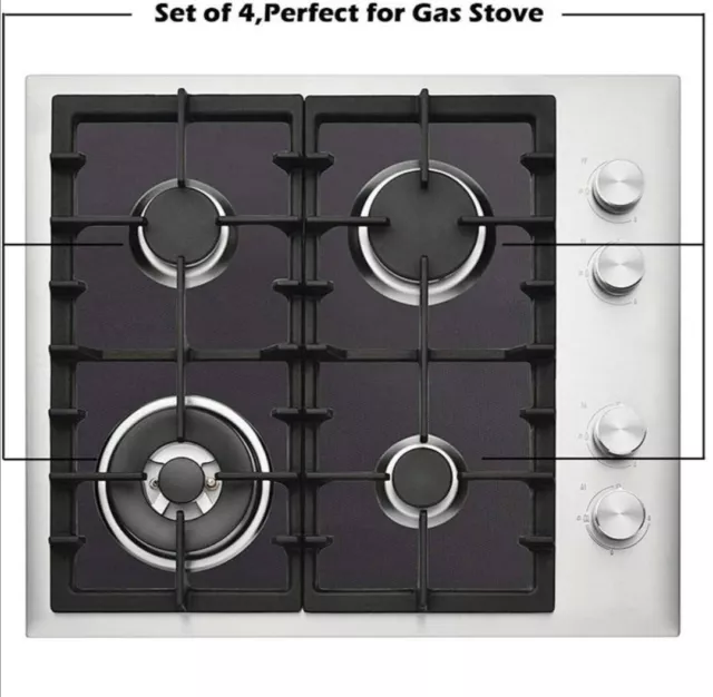 Reusable Gas Oven Cooker Protector Liner Non Stick 1 to 8 Pc UK Hob Cover