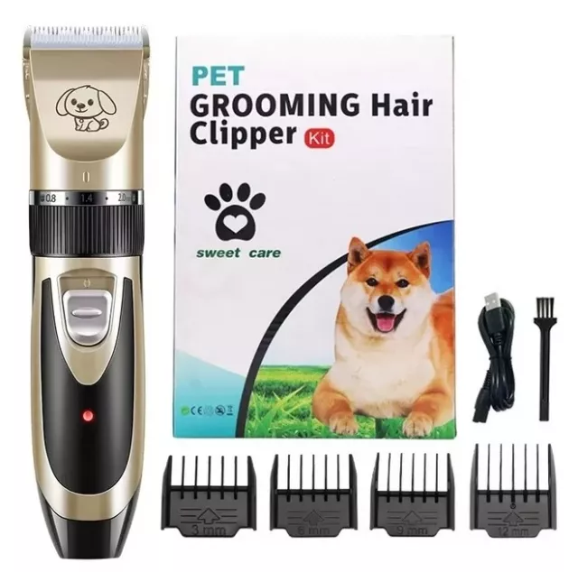 Tosatrice Professionale Per Cane Tosa Cani Gatto Animali Rasoio Elettrico Kit