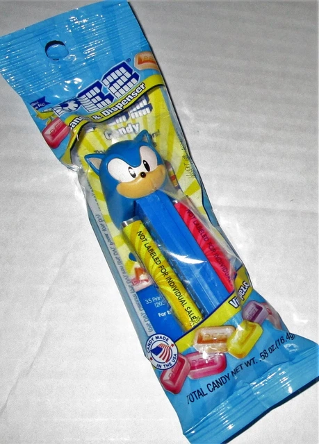 Sonic PEZ Dispenser & Candy, Sonic the Hedgehog