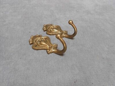 Pair of French vintage  Bronze ROCOCO Hangers Hooks 2