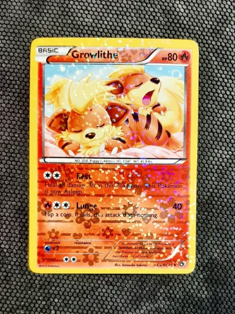 Growlithe - Legendary Treasures: Radiant Collection Rev Holo RC4/RC25 (2013)(C1)