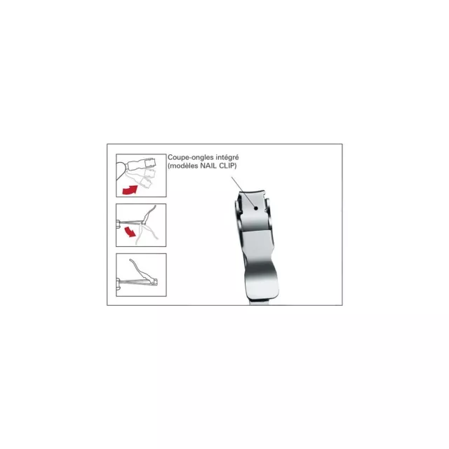 VICTORINOX - Nail Clip 582 Rojo 4 Funciones - 0.6453 2