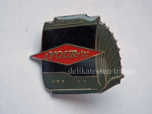 Vecchia spilla COMUN DE CIAMPEDEL Campitello di Fassa Trento old pin