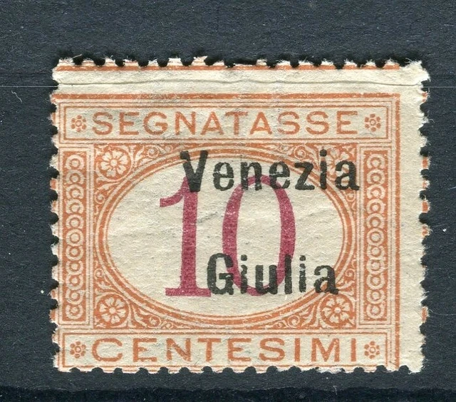 ITALY; VENEZIA GIULIA early Postage Due Optd. issue Mint hinged 10c. value