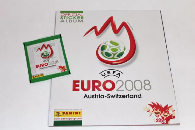 Panini EM Ec 08 – 1 X Album Vide Album Vuoto Ed. Eastern Europe