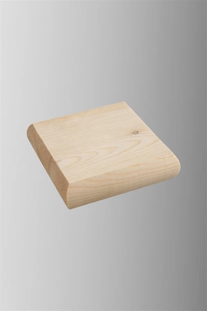 Tapa plana de pino Cheshire Moldings para 90 x 90 | balaustrada de riel de escalera Newel poste Tapa plana de pino Cheshire Moldings para 90 x 90 | balaustrada de riel de escalera Newel poste