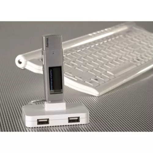 Hama USB Dockingstation 4-fach 4-ports  für MP3 Flash Speicher Windows 2