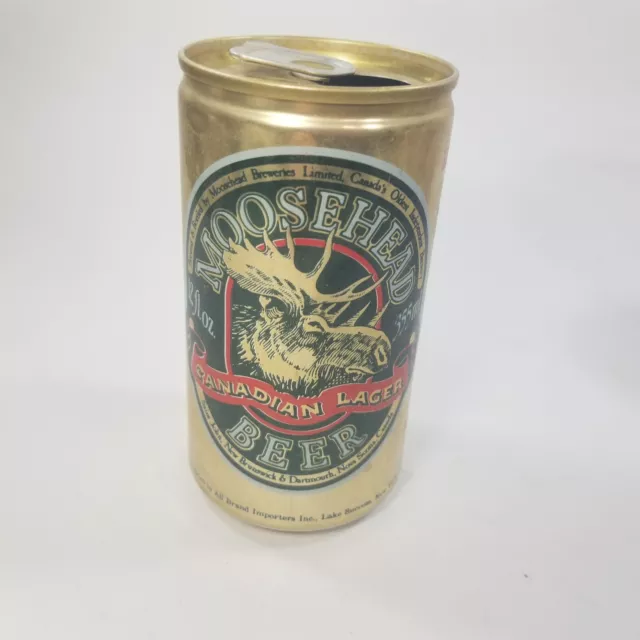 Moosehead Canadian Lager Beer Can