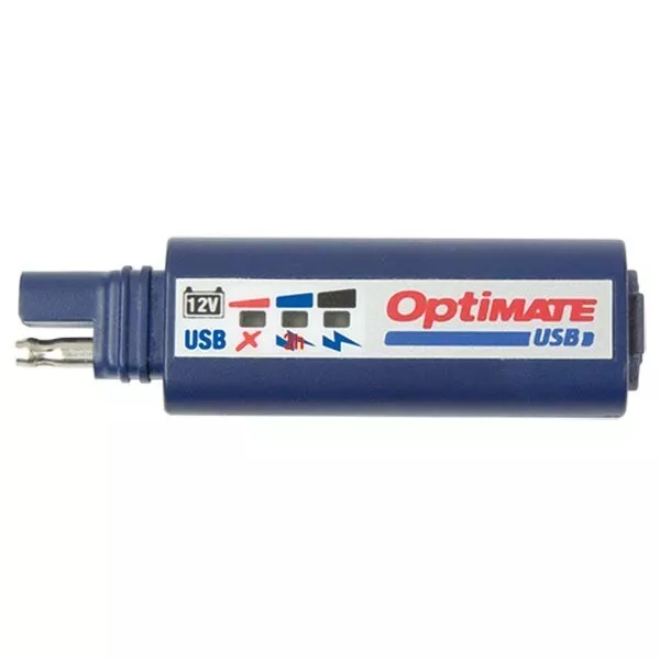 Tecmate optimate USB O-100, Chargeur USB 2400 Ma Écran Batterie A 3 LED