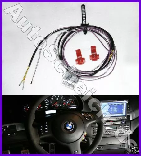ORIGINAL BMW RETROFIT Kit Multi Function Steering Wheel E46 Cruise Control  MFL £302.39 - PicClick UK
