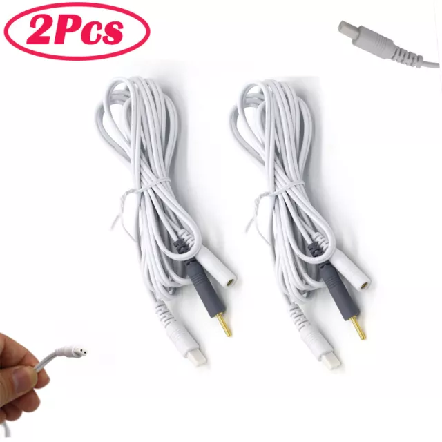 2Pcs Dental Test Cable Root Canal Finder Probe Cord Dental Apex Locator Accessoy