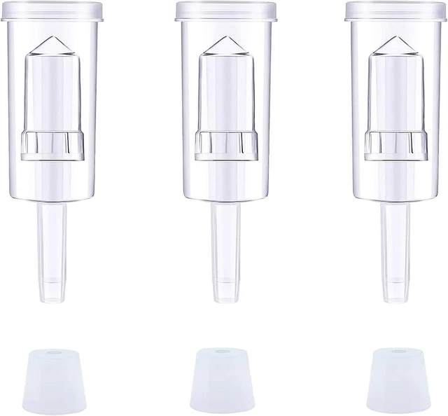 Gorgogliatore Fermentazione, 3PCS Valvola Fermentazione in Plastica, Gorgogliato