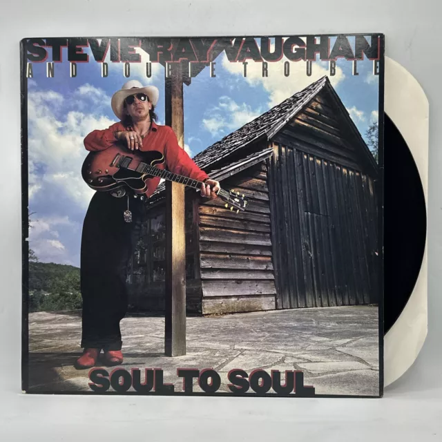 Stevie Ray Vaughan - Soul To Soul - 1985 US 1st Press (NM) Ultrasonic Clean