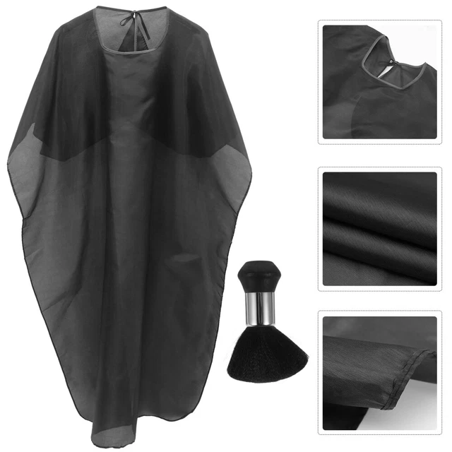 Haircut Neck Duster Barber Cape and Brush Cutting Man Apron