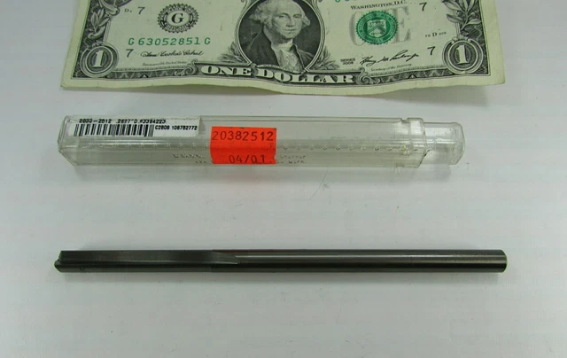 New Solid Carbide Coolant Gun Drills Straight 2-Flute .2677" Dia. x 5.180 x 1.75