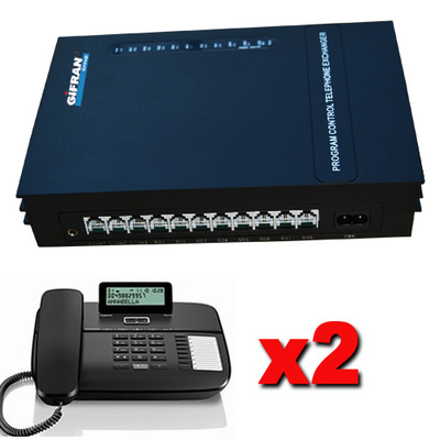 Conn Centralino Telefonico Professionale CP832A 8 Linee Urbane 24 interni conn.LAN 