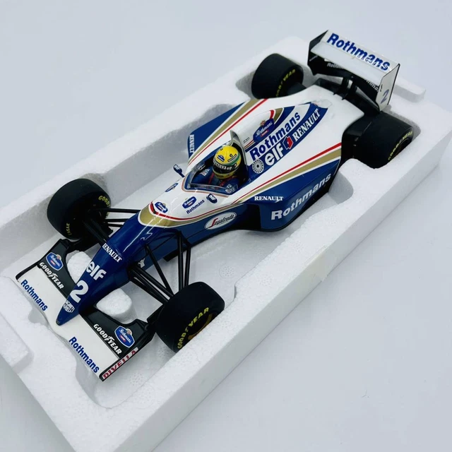 Williams Rothmans MINICHAMPS AYRTON SENNA Renault Rothmans Spécifications 1/18 Williams ...
