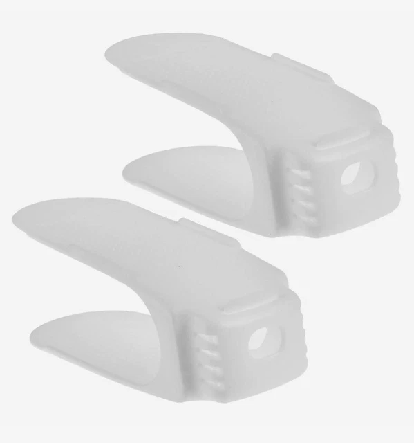 2er-Pack Schuhregal platzsparend Turnschuhe Stiefel Absätze Kleiderschrank Schrank Aufbewahrung Organizer