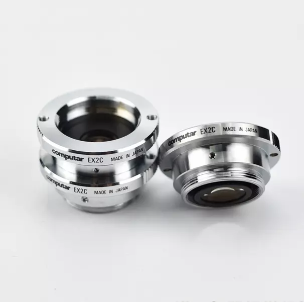 1PC Pre-owned Computar EX2C 2X Focal Length Extender Lens for C-Mount Camera