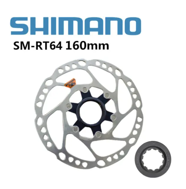 1x Shimano SM-RT64 160mm Centrelock Disc Rotor