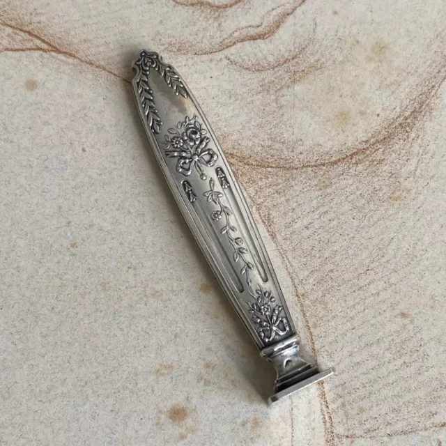 Cachet Sceau Ancien Matrice Vierge Argent XIXè - wax Seal 19thC