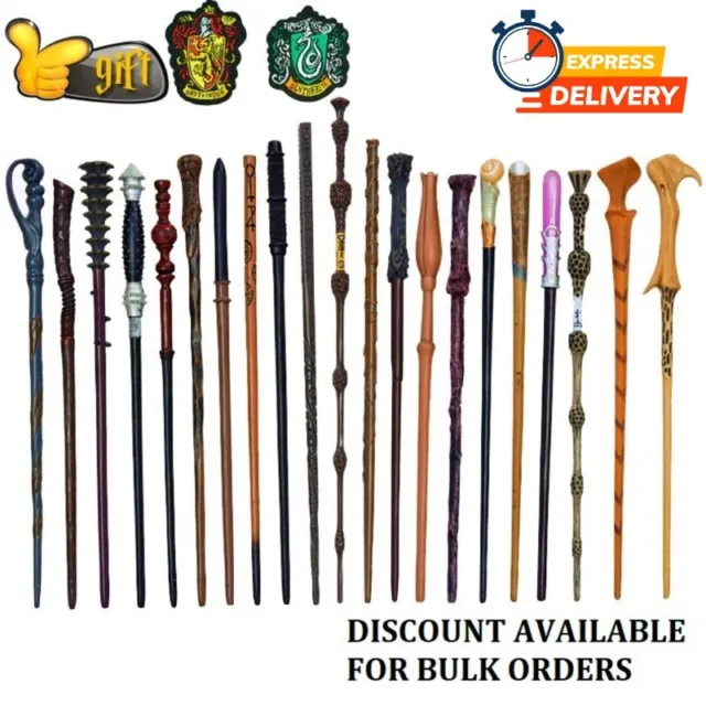 Harry Potter Magic Wands Metal Core Dumbledore Hermione Voldemort Cosplay Prop