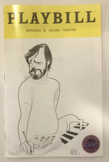 PLAYBILL - Stephen Sondheim Company Limited Edition May 2022