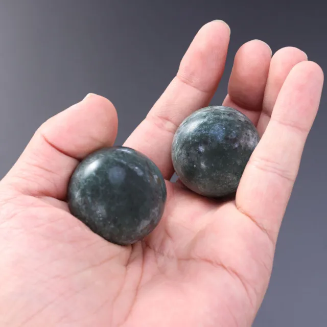 2 Pcs health massage balls baoding balls jade chinese health ball Chinese Health