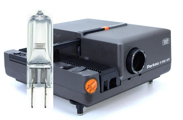 Projecteur diapositives ZEISS IKON Perkeo S250 Madein Germcny 220 V~ 50/60 Hz 350 W Halogenlampe 24 V/250W - Photo, audio & vidéo