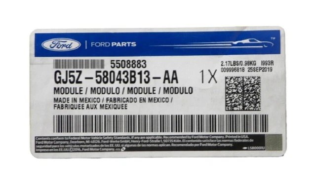 Original Ford GJ5Z-58043B13-AA Modul Montage GJ5Z58043B13AA