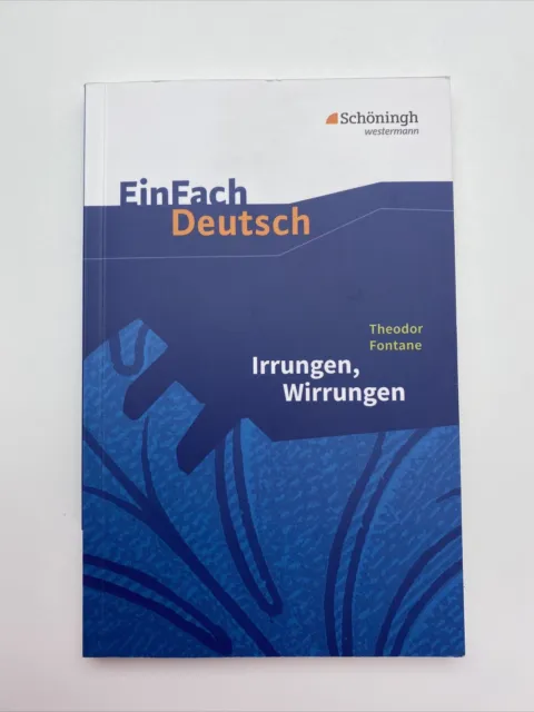 Irrungen, Wirrungen - EinFach Deutsch Textausgaben von Theodor Fontane