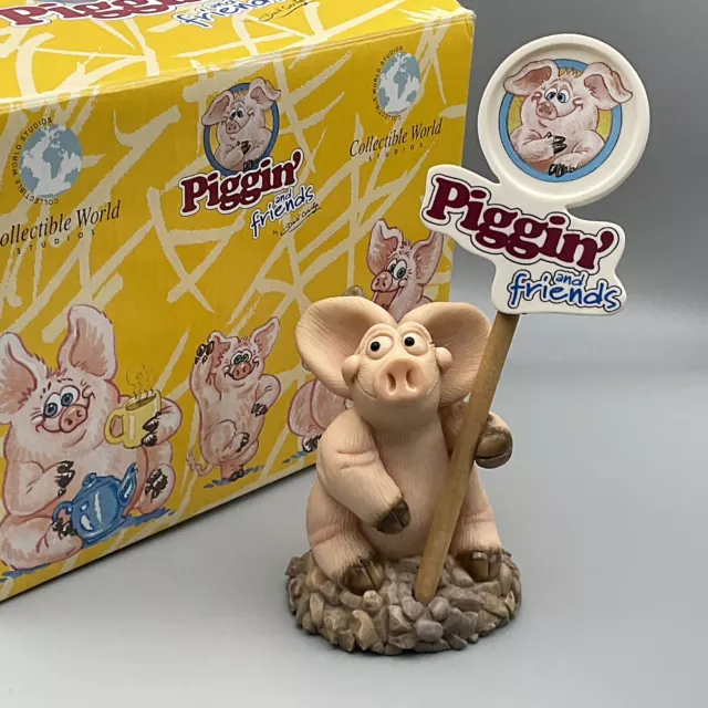 💛 A Gorgeous Piggin’ And Friends Collectable Figurine - (Counter Sign)! 💛