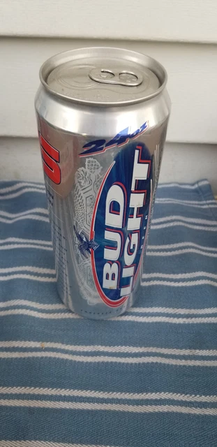 24Oz  Bud Light  Alumnum Beer Can Cans Empty Gar Fr 5